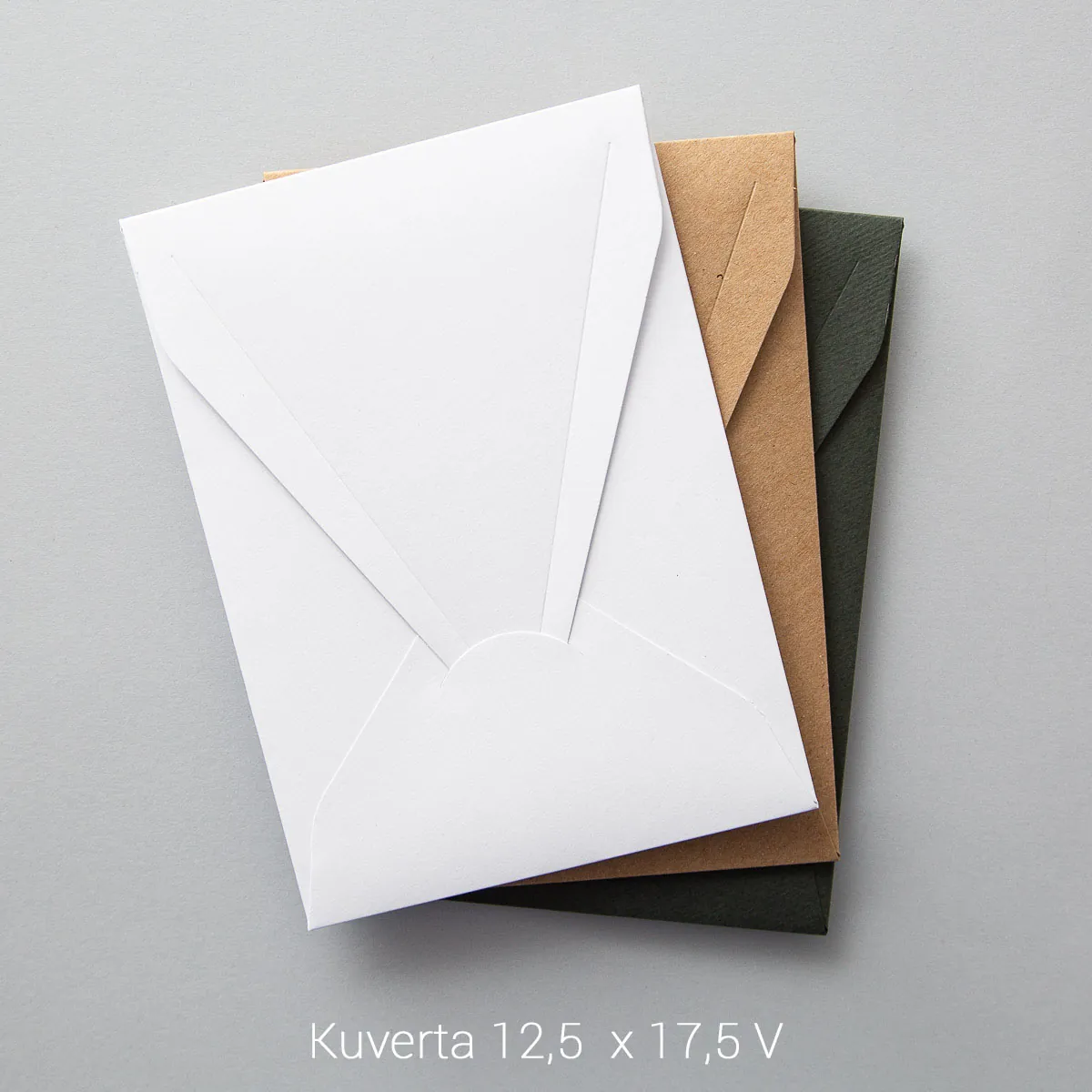 Kuverta 12,5 × 17,5 V