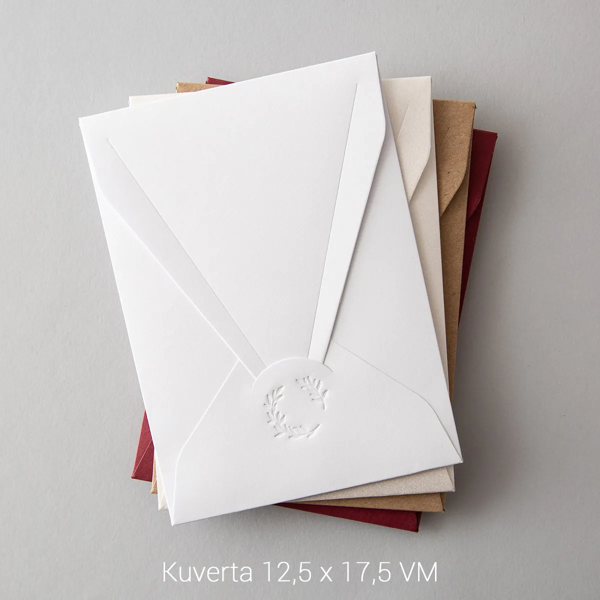 Kuverta 12,5 × 17,5 VM