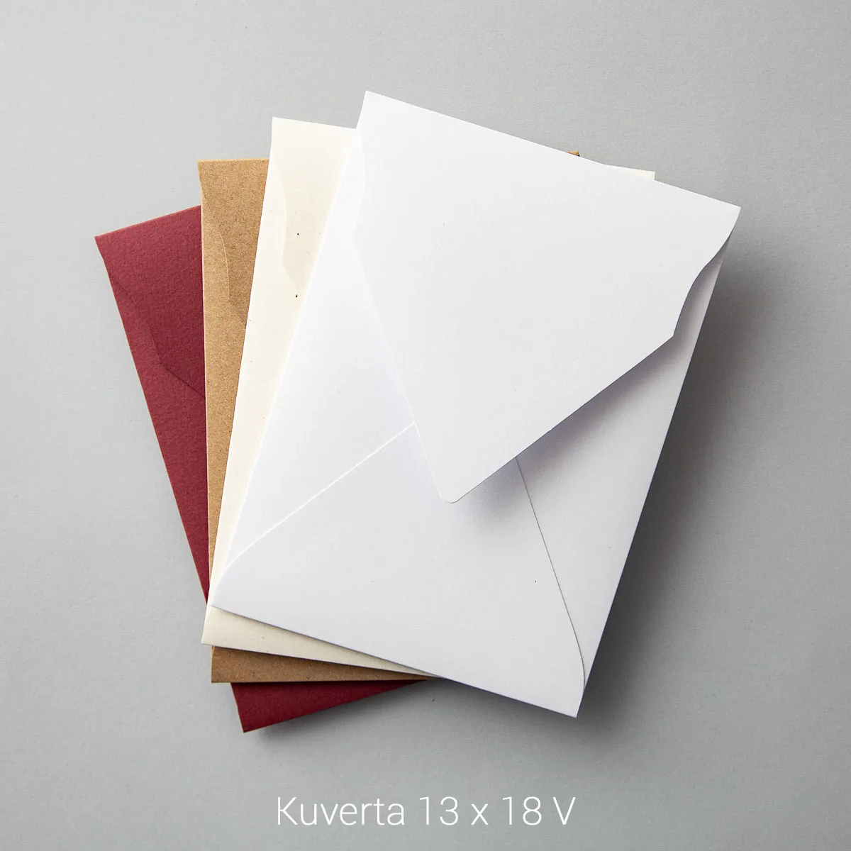 Kuverta 13 × 18 V