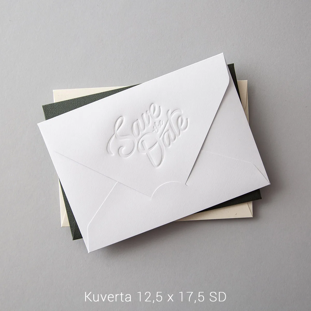 Kuverta 12,5 × 17,5 SD