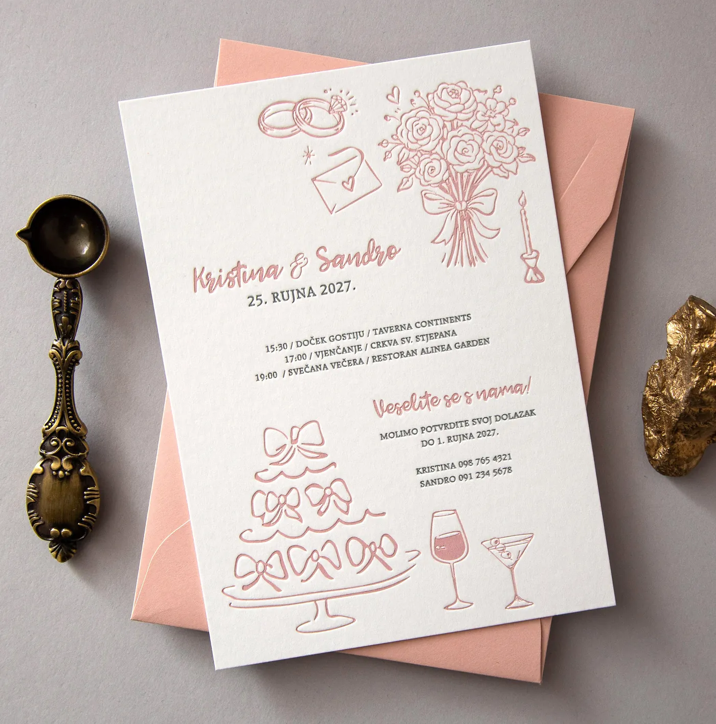POZIVNICA P102 Soft-Letterpress