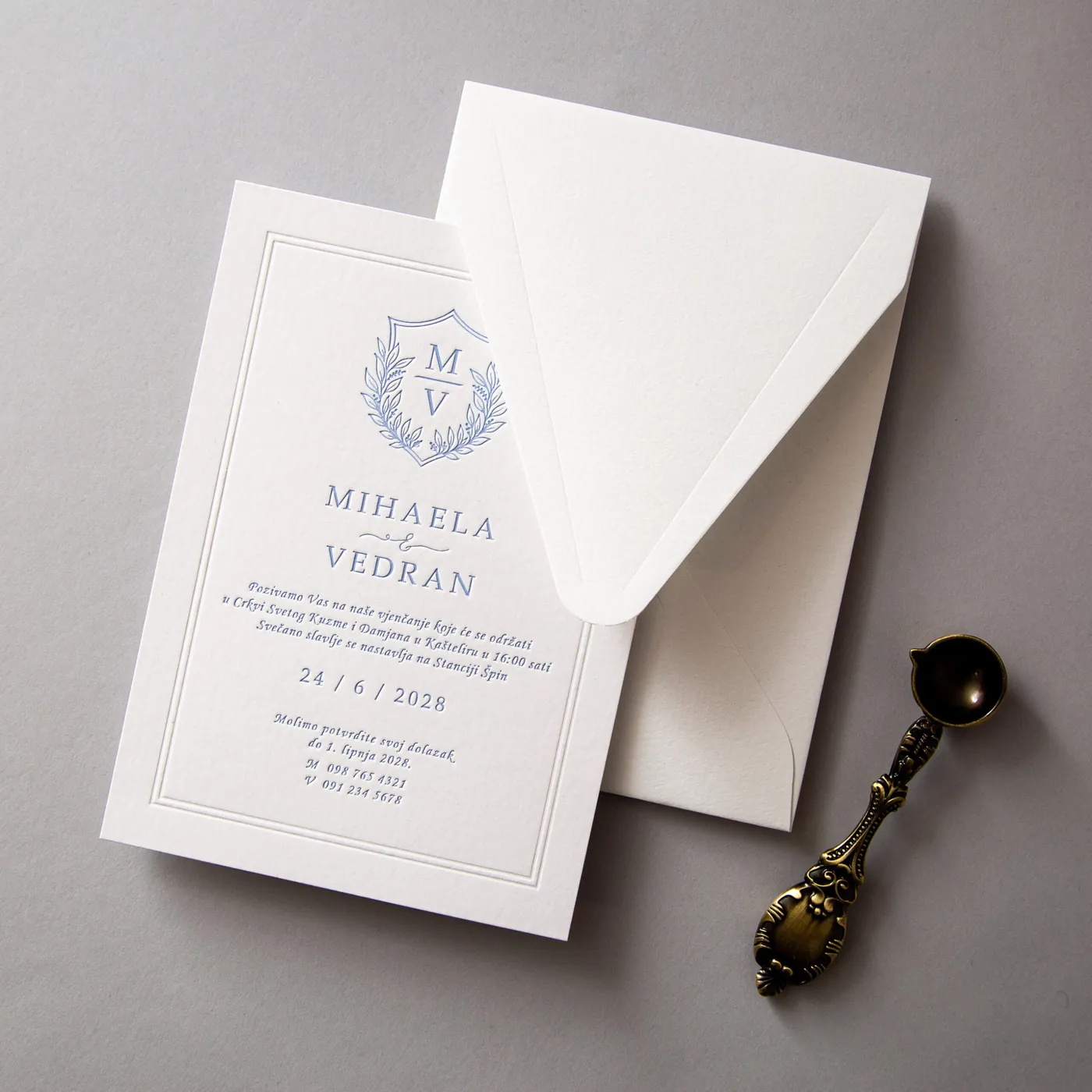 POZIVNICA P106 Soft-Letterpress