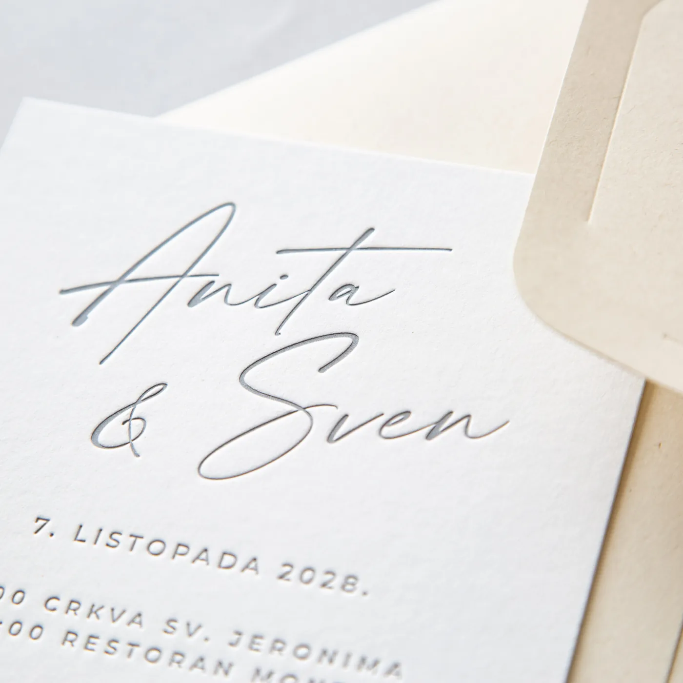 POZIVNICA P109 Soft-Letterpress